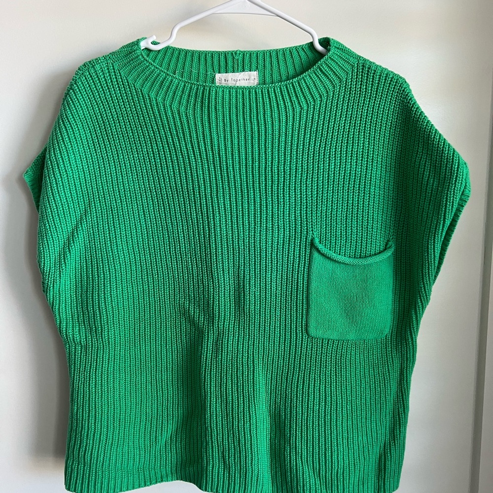Together Bright Green Women's Sweater